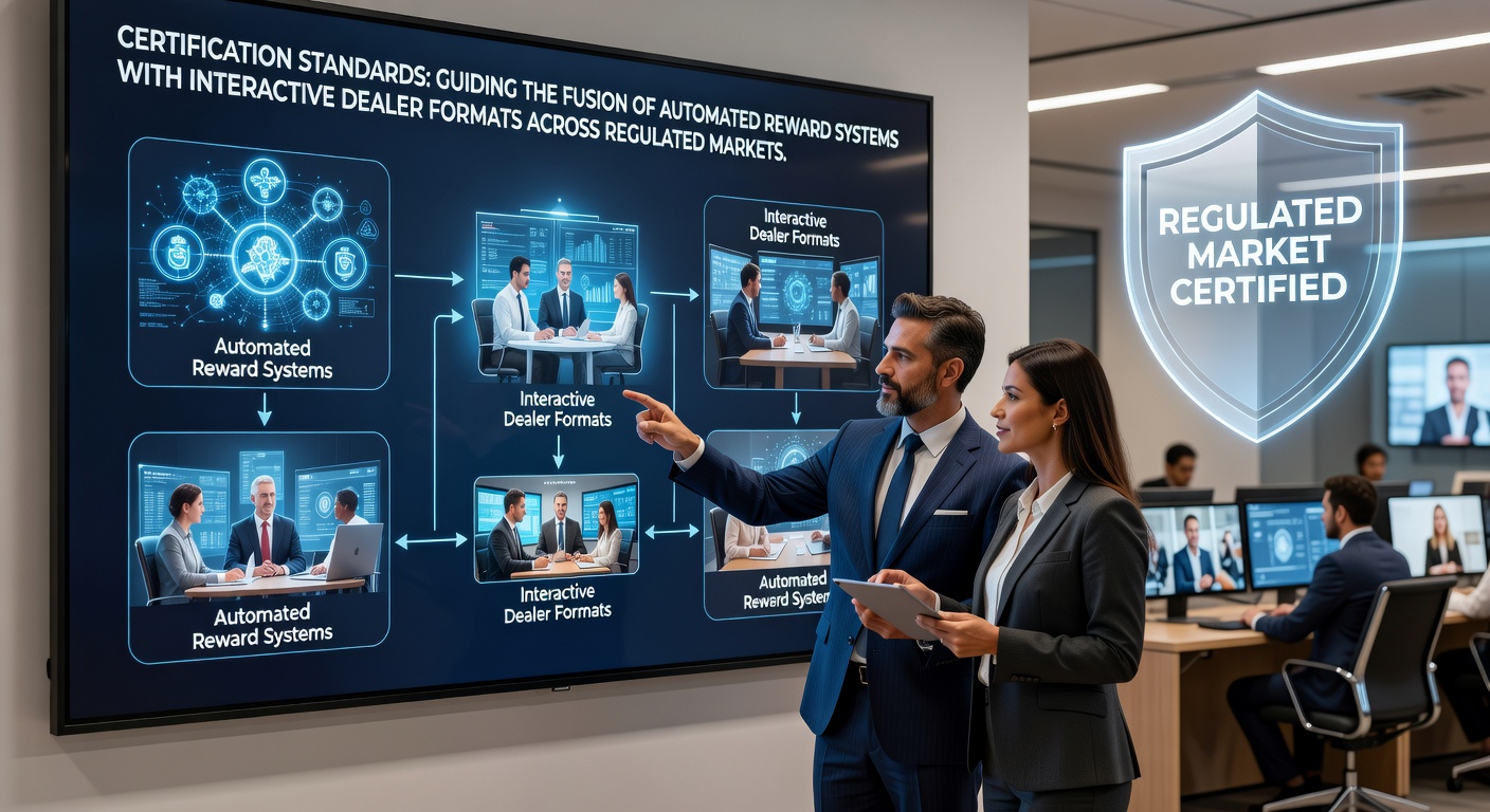 Zertifizierungsprozesse für automatisierte Belohnungssysteme und Live-Dealer-Integration in regulierten Märkten