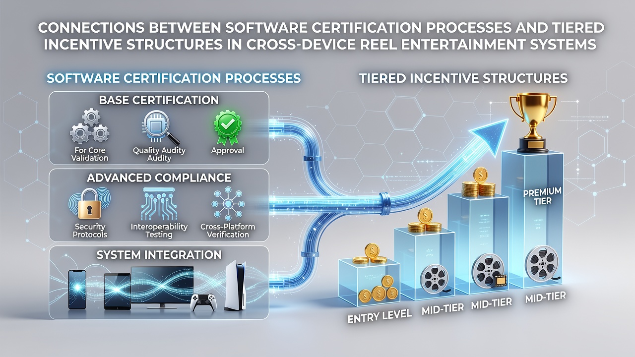 Zertifizierte Software-Plattformen mit gestaffelten Belohnungssystemen auf verschiedenen Geräten